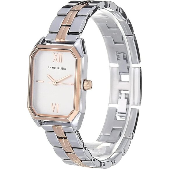 Women\'s Rose Gold Silver Stainless Steel Water Resistant Bracelet Watch main image 7